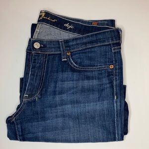 7 for all mankind. Women’s Dojo Flare Leg Jeans Size 31